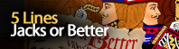 Jacks or Better 5 Lines HTML5
