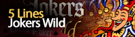 Jokers Wild 5 Lines HTML5